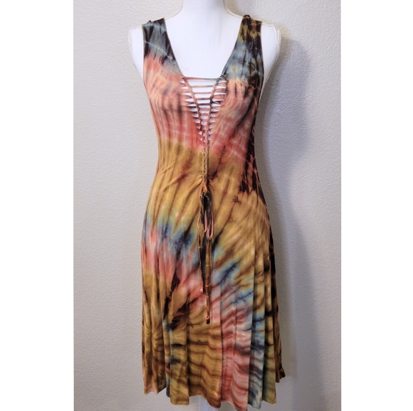 blue gecko Dresses & Skirts - tye dye dress